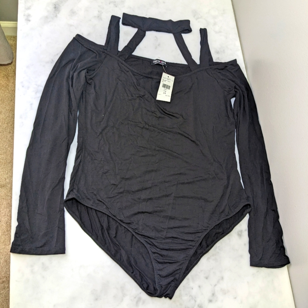 Fashion Nova Bodysuit / Black Bodysuit